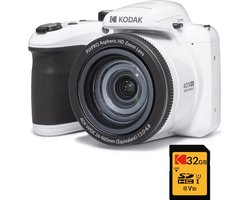 Kodak Pixpro AZ405 - Compactcamera - Wit - + 32GB geheugenkaart