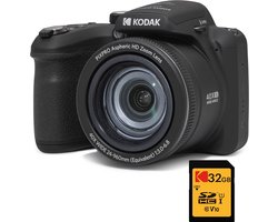 Kodak Pixpro AZ405 - Compactcamera - Zwart - + 32GB geheugenkaart