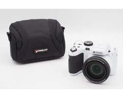 Kodak Pixpro AZ425 - Compactcamera - Wit - + 32GB geheugenkaart - + Tas