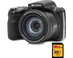 Kodak Pixpro AZ425 - Compactcamera - Zwart - + 32GB geheugenkaart