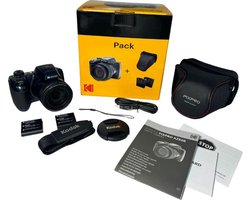 Kodak Pixpro AZ528 blue KIT, incl. 2 accu's & tas