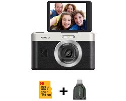 Kodak PIXPRO C1 Zwart -16GB geheugenkaart - kaartreader