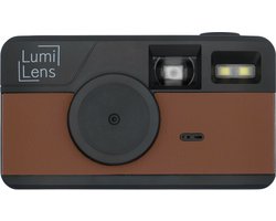 Lumi Lens Brown - Schermloze Digitale Retro Camera - Digitale Camera zonder scherm
