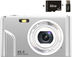 Mini digitale camera - 48MP - 16x digitale zoom - Inclusief 32GB