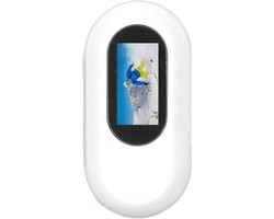 Mini-lichaamscamera met audio- en Video-opname - Draadloze Camera - Zakcamera - Draagbare Videorecorder - Mini-actiecamera voor Vlog - Reizen Sport - 128 GB Uitbreidbaar - WHITE .