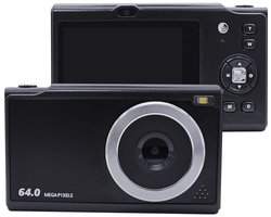 Orbit Electronic Digitale Camera met Selfie Lens - Fototoestel - Vlog Camera - Foto & Video - 128GB - Voor Kinderen en Beginners - X2s