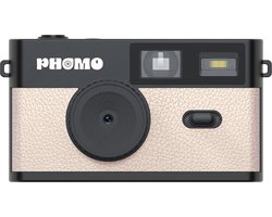 Phomo - Digital Retro Camera - Schermvrij - Beige - 8GB