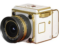 Retro Mini CCD-camera, 4K digitale retrocamera met dubbele lens, 3 MP foto's, 16x zoom, OTG-deling, compacte ABS-behuizing voor studenten en contentmakers - met 32 GB geheugenkaart (wit)
