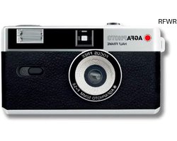 RFWR® Analoge 35mm 1/2 Formaat Fotocamera met Flitser