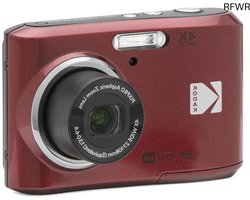 RFWR® Compactcamera met 16 MP en 4x Zoom - Rood