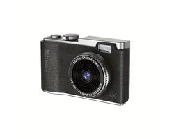 Rustin Mini Vlog Camera - Compact camera - Mini Digitale Camera - Fotocamera - Fototoestel - Compact Camera - Vlog Camera - Kinder Camera - 32GB SD Kaart - Fototoestel Voor Kinderen