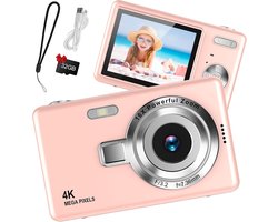 SNJY® Vlog Camera voor Beginners - Videocamera voor Kinderen - Handycam - 1080P