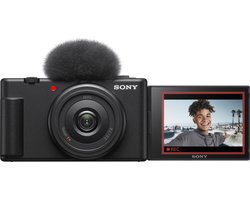 Sony Vlog camera ZV-1F - Compactcamera - Vlogcamera - + Windscherm