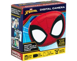 Spiderman - digitale camera - met opslagkaart - kleurenscherm - polsbandje