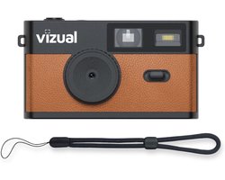 Vizual Digitale Retro Camera - 12MP - incl. 32GB SD kaart - Fotocamera - Compact Camera - Vlog Camera – Fototoestel