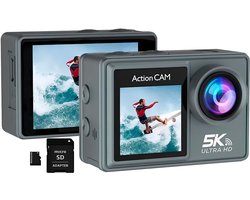 Zenergy Digitale Camera - 5K - 50MP - Compact Camera - Foto & Video - Action Camera - Vlog Camera