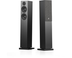 Audio Pro A38 Smart Multiroom Actieve Vloerstaande Speakers - 2x75W - Multiroom Ondersteuning - Draadloze streaming via wifi en Bluetooth - Zwart