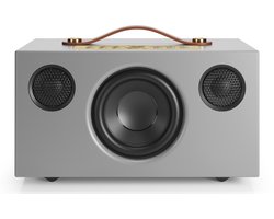 Audio Pro C5 MkII Smart Multiroom Actieve Luidspreker – 50W Vermogen – 4” Woofer & Textieldome Tweeters – Bluetooth, AirPlay 2 & Google Cast – Grijs