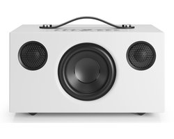 Audio Pro C5 MkII Smart Multiroom Actieve Luidspreker – 50W Vermogen – 4” Woofer & Textieldome Tweeters – Bluetooth, AirPlay 2 & Google Cast – Wit