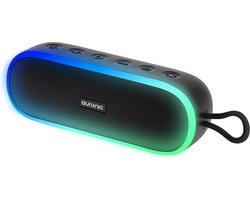 Auronic Bluetooth Speaker - Draadloze Muziek Box - 10 uur lang muziek luisteren - Extra Bass - Zwart