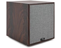 AVCOM 10 actieve subwoofer, walnoot