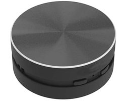 Bluetooth mini-luidspreker - draagbare, draadloze luidspreker met beengeleiding, stereobasgeluid, creatieve draagbare luidsprekers, mini-formaat muziekspeler voor thuis, buiten en op reis, zwart