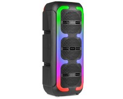 Bluetooth speaker - Fenton Track310 - Muziek box - Met microfoon - Lichteffecten - Oplaadbare accu