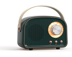 Bluetooth speaker - schattige mini luidspreker - Speakers - draagbare draadloze Bluetooth speaker - Donkergroen