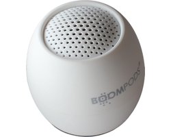 Boompods Zero Talk Bluetooth luidspreker Amazon Alexa geïntegreerd, Handsfree-functie, Stootvast, Waterafstotend Wit