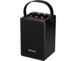 BRAINZ Retro Speaker Zwart