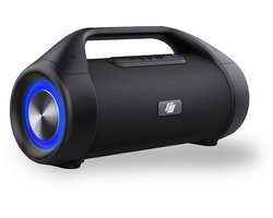 Caliber Bluetooth Speaker - Muziek Box - LED verlichting - 100 Watt - Draagbare Speaker - Stevige Handgreep - Tot 12 uur muziek - Waterbestendig (HPG440BT)