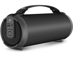 Caliber Travel - Bluetooth Speaker - Muziek Box - Draagbare Speaker - 20 Watt - Tws - Aux Sd en Usb - Leren Handvat - Tot 16 uur muziek - Waterbestendig (HPG240BT)