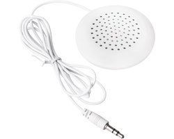 carmdering - Kussenluidspreker - Kussen Speaker - Draagbare Mini Luidspreker - 3,5 Mm Jack Aansluiting - Hd Stereo Geluid - Zacht Stoff Materiaal - Compact En Lichtgewicht - Ideaal Voor Slaap En Ontspanning - 1 Stuk