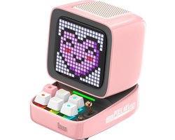 Divoom™ - Ditoo Pro - Draadloze Portable Speaker - Pixelart - Roze