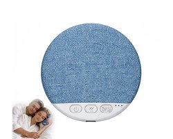 Draadloze Bluetooth Slaapspreker voor Onder het Kussen, Botgeleidingstechnologie, Rustgevende Geluiden en Witte Ruis, Slaaptimer, Geschikt voor Zijslapers, zonder je Partner te Storen - blauwe