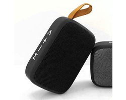 Draagbare Mini BT-Luidspreker - Draagband + Helder Geluid + MicroSD/FM - Draagbare Speaker / Bluetooth Audio / Festieve Speaker - Ideaal voor Thuis, Reizen, Feest & Mobiele Entertainment