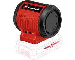 Einhell Accu Luidspreker TC-SR 18 Li BT Solo - Power X-Change - 18 V/Li-ion - Max. 85 dB - Bluetooth - AUX-/USB-aansluiting - Excl. accu en lader