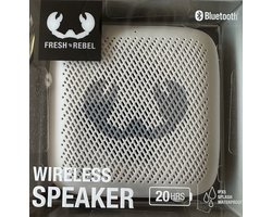 Fresh ‘n Rebel wireless speaker Bits ‘n Bites 20 uur Draadloze Bluetooth Speaker Ice Grey