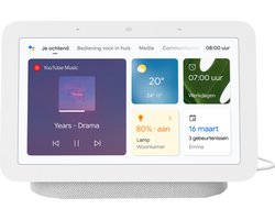 Google Nest Hub (2e generatie) - Chalk
