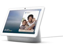 Google Nest Hub Max - Smart Speaker met scherm - Chalk - EU