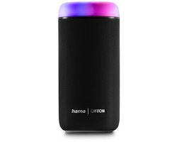 Hama Bluetooth speaker - Glow Pro - 5 Lichtmodi - IPX4 - 30W - Zwart