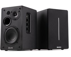 HiFi speakers - Audizio KS01B - Boekenplank speakers - Bluetooth - 120W - Zwart