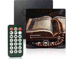 Islamitische Surah Speaker – Oplaadbare Quran Speaker met Magneet – Zwart