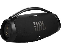 JBL Boombox 3 WiFi - Draagbare WiFi & Bluetooth Speaker - Waterdicht (IP67) - 24 uur batterij - JBL Original Pro Sound - AirPlay, Chromecast & Multiroom - Zwart
