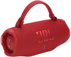 JBL Charge 6 - Draadloze Bluetooth Speaker met Afneembare Draagriem - Portable Muziek Box - 28 uur - Waterdicht - IP68 - Rood