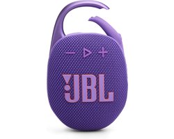 JBL Clip 5 - Draagbare Bluetooth Mini Speaker - Met Haak om te hangen - Draadloos Muziek Box - 12 uur - Waterbestendig - IP67 - Paars