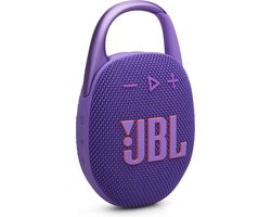 JBL Clip 5 - Draagbare Bluetooth Mini Speaker - Paars