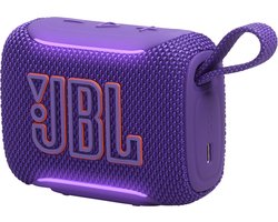 JBL Go 5 - Draadloze Bluetooth Mini Speaker – Voor Onderweg en Thuis – Sfeerverlichting - Draadloos Muziek Box – Boxje - 10 uur - IP68 - Waterdicht - Paars