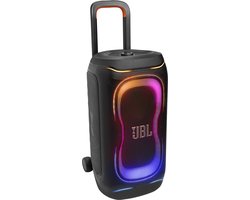 JBL PartyBox 330 - NIEUW - Draadloze Bluetooth Party Speaker – Op Wielen – Uitschuifbare Handgreep - Spatwaterdicht - LED verlichting - 18 uur - Zwart