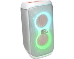 JBL Partybox Club 120 - Draadloze Bluetooth Party Speaker - Opvouwbare Handgreep - Spatwaterdicht - LED verlichting - 12 uur - Wit
